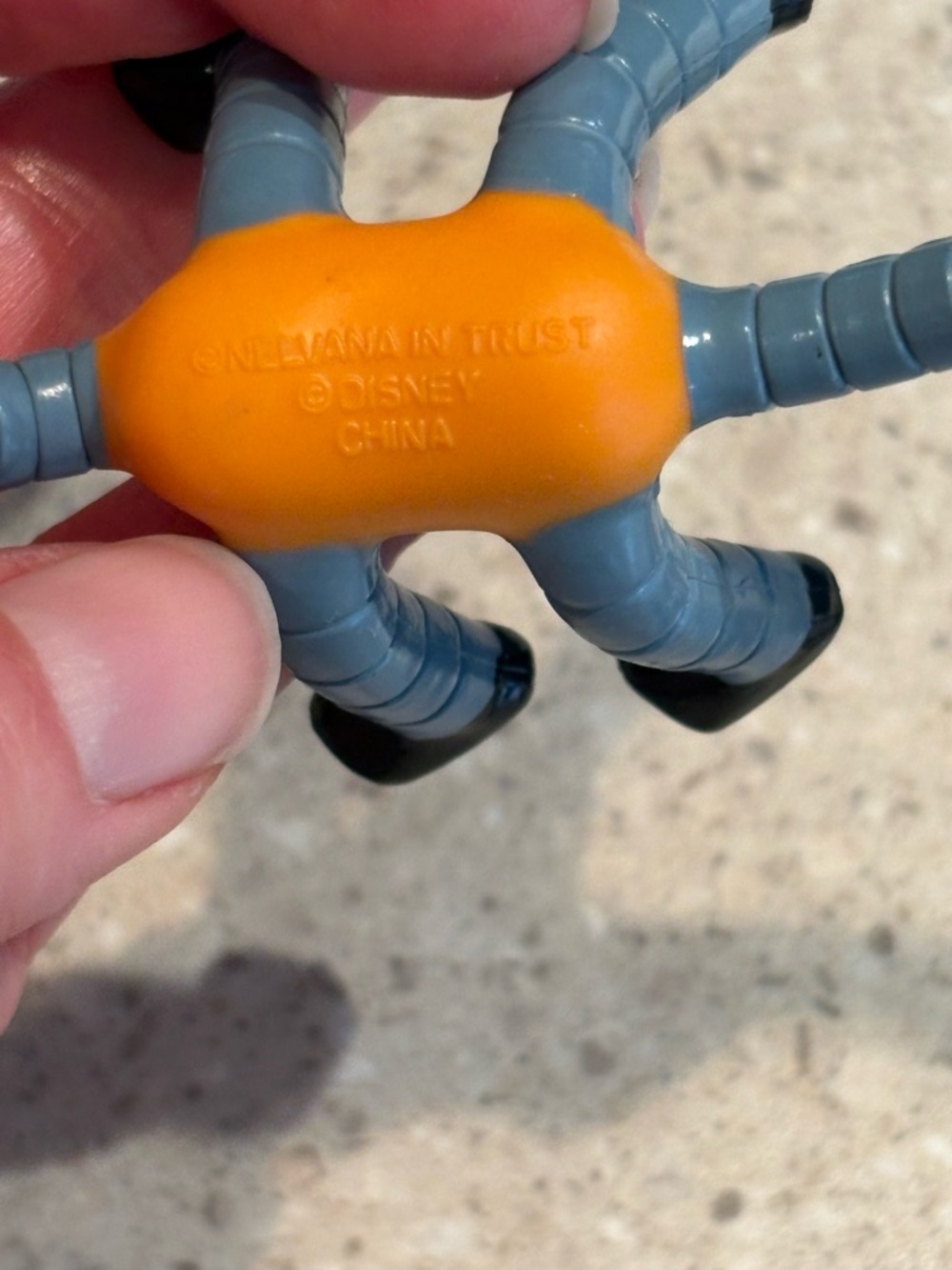 Vintage Disney's ROLIE POLIE OLIE "PAPPY" Bendy Figure 4" Nelvana in Trust - Picture 3 of 5